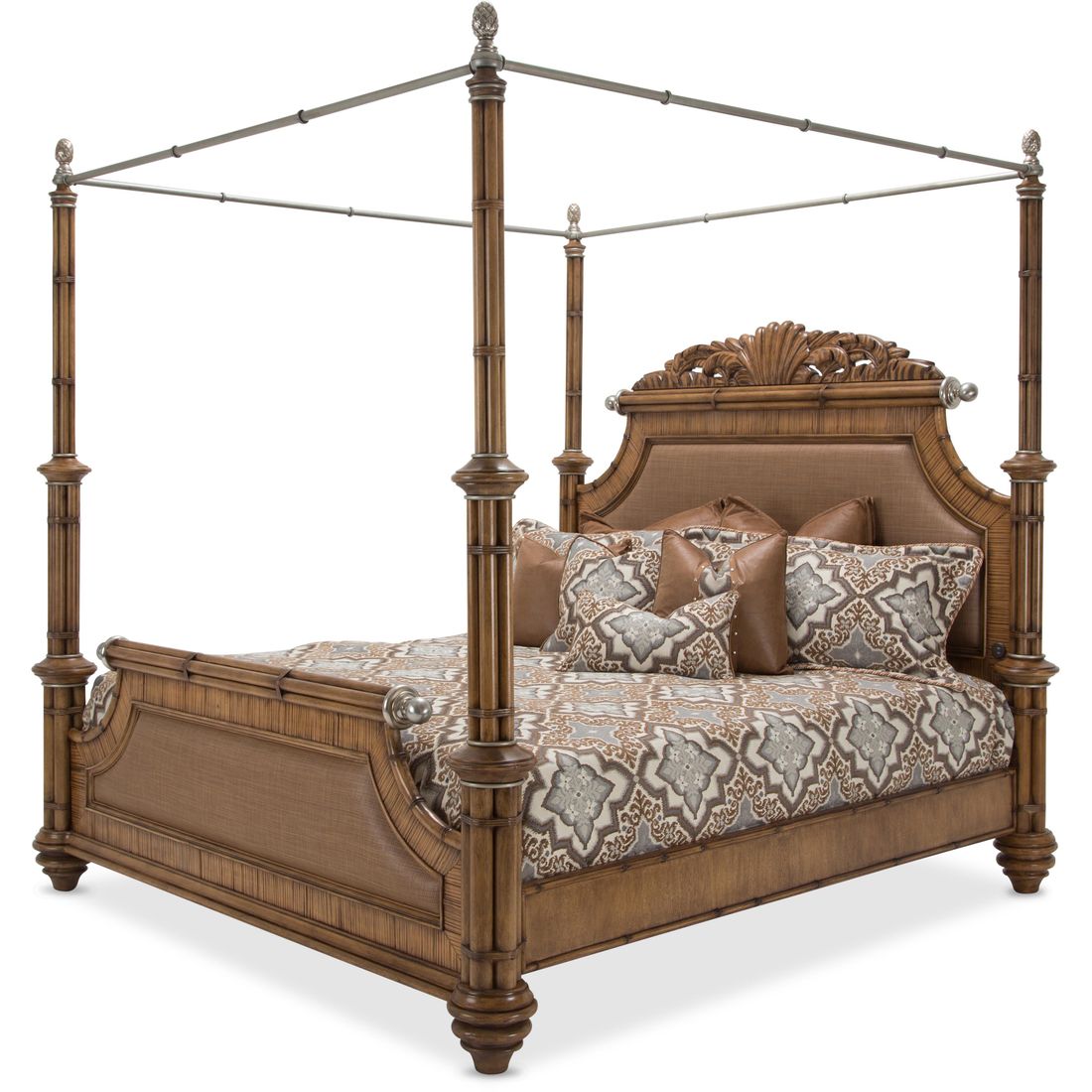 AICO Michael Amini Excursions Canopy Bedroom Set