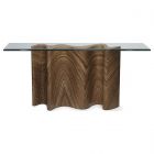 Oggetti Showtime Zigzag Console with Glass