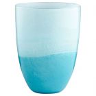 Cyan Design Small Devotion Vase - Sky Blue and White (Dropshippable)