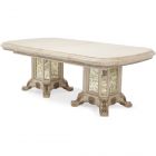 AICO Michael Amini Platine de Royale Rectangular Wood Dining Table (Promo)