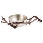 Cyan Design Bough Bowl - Nickel and Bronze (Dropshippable)