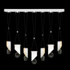 Fine Art Aria 24.75"H Linear Pendant in White - 100007-2-1111111