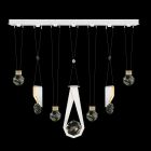 Fine Art Aria 24.75"H Linear Pendant in White - 100007-2-1124444