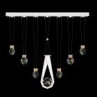 Fine Art Aria 24.75"H Linear Pendant in White - 100007-2-2444444