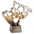 Cyan Design Medium Andromeda Sculpture - Nickel and Champagne (Dropshippable)