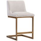 Sunpan Irongate Holly Counter Stool - Zenith Soft Grey