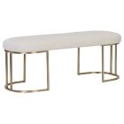 Sunpan Ikon Rayla Bench - Belfast Oatmeal