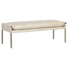 Sunpan Ikon Bellevue Bench - Bravo Cream
