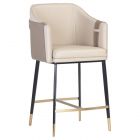 Sunpan Ikon Carter Counter Stool - Napa Beige/Napa Tan