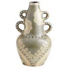 Cyan Design Small Rocky Valley Vase - Olive Green (Dropshippable)