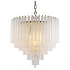 Eichholtz Nova Frosted Glass E12 Chandelier