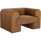 Sunpan Ionic Armchair in Meg Gold (CL1A) - CLEARANCE SALE