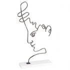 Cyan Design Viso Sculpture - Raw Iron (Dropshippable)