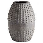 Cyan Design Short Scoria Vase - Gray (Dropshippable)