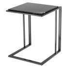 Eichholtz Cocktail Bronze Finish Black Marble Side Table