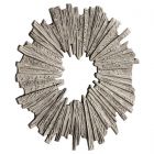 Cyan Design Medium Cadabra Wall Decor - Antique Nickel (Dropshippable)