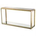 Eichholtz Callum Brushed Brass Finish Console Table
