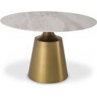 Eichholtz Dining Table Nathan Brushed Brass