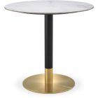 Eichholtz Dining Table Trevor White Marble Look Top