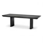 Eicholtz Dining Table Winston Charcoal Grey Oak Veneer