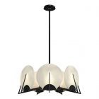 Hubbardton Forge Callisto 7-Light Pendant in Ink