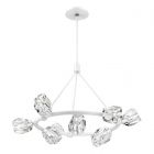 Hubbardton Forge Gatsby 9-Light Ring Pendant in White