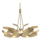 Hubbardton Forge Corona Pendant in Modern Brass