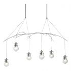 Hubbardton Forge Kiwi Pendant in Vintage Platinum 136560-1067