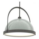 Hubbardton Forge Atlas Large Pendant in Natural Iron 137462-1521
