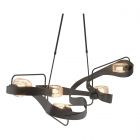Hubbardton Forge Graffiti Pendant in Black 137820-1020