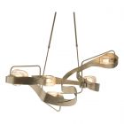 Hubbardton Forge Graffiti Pendant in Soft Gold 137820-1015