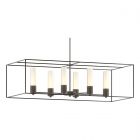 Hubbardton Forge Portico Pendant in Dark Smoke 138940-1798