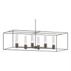 Hubbardton Forge Portico Pendant in Dark Smoke 138940-1801