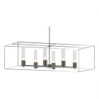 Hubbardton Forge Portico Pendant in Dark Smoke 138940-1803