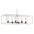 Hubbardton Forge Portico Pendant in Dark Smoke 138940-1805