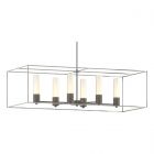 Hubbardton Forge Portico Pendant in Dark Smoke 138940-1806