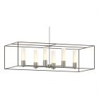 Hubbardton Forge Portico Pendant in Sterling 138940-1900