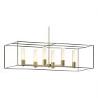 Hubbardton Forge Portico Pendant in Modern Brass 138940-1918