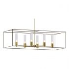 Hubbardton Forge Portico Pendant in Modern Brass 138940-1919