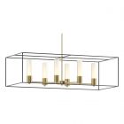 Hubbardton Forge Portico Pendant in Modern Brass 138940-1922