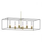 Hubbardton Forge Portico Pendant in Modern Brass 138940-1927