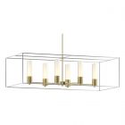Hubbardton Forge Portico Pendant in Modern Brass 138940-1928
