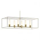 Hubbardton Forge Portico Pendant in Modern Brass 138940-1930
