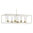 Hubbardton Forge Portico Pendant in Modern Brass 138940-1931