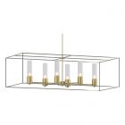 Hubbardton Forge Portico Pendant in Modern Brass 138940-1933
