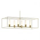 Hubbardton Forge Portico Pendant in Modern Brass 138940-1934