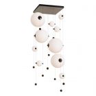 Hubbardton Forge Abacus 10-Light Square LED Pendant in Bronze 139051-1002