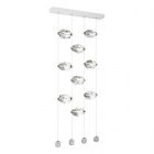 Hubbardton Forge Gatsby 9-Light LED Pendant in White