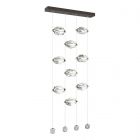 Hubbardton Forge Gatsby 9-Light LED Pendant in Oil Rubbed Bronze