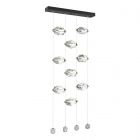 Hubbardton Forge Gatsby 9-Light LED Pendant in Ink